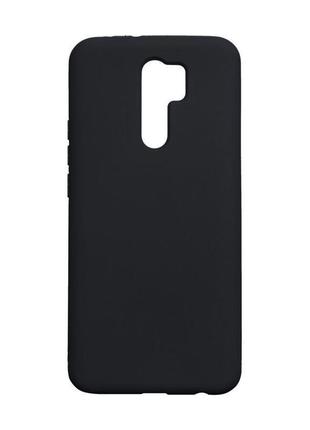 Чохол silicone cover case для xiaomi redmi 9  black