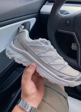 Мужские беговые кроссовки salomon xt-6 grey PAPAYA-B