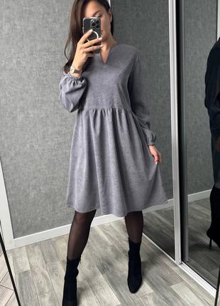 Сукня вельвет