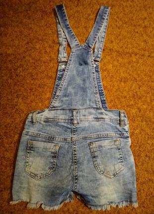 Комбинезон джинсовый 2
