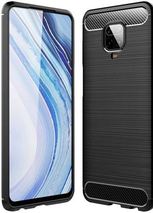 Tpu чехол slim series для xiaomi redmi note 9s / note 9 pro / note 9 pro max black1 фото