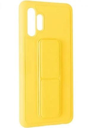 Протиударний чохол із підставкою gelius tourmaline case для samsung a325 (a32) yellow1 фото