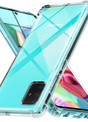 Накладка ws shockproof silicon case clear для samsung galaxy a31 2020 (sm-a315)