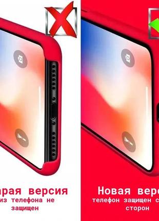 Силіконовий чохол apple silicone case red для iphone xr3 фото