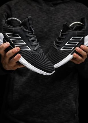 Кроссовки мужские adidas climacool черные (адидас климакул, адидасы, кросівки)4 фото