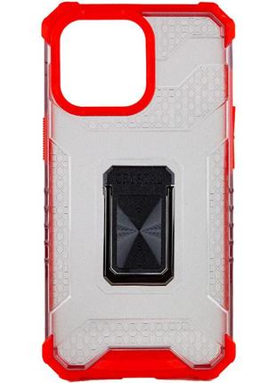 Ударостійкий чохол transformer crystalring для apple iphone 13 (6.1")
