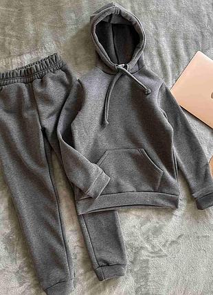 Теплий костюм тринитка на флісі туреччина