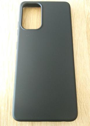 Чехол silicone cover case для samsung a32 black