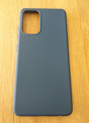 Чохол silicone cover case для samsung a32 blue