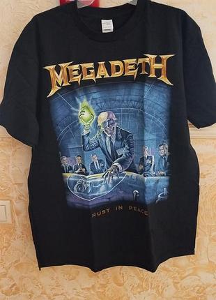 Megadeth футболка.  метал мерч
