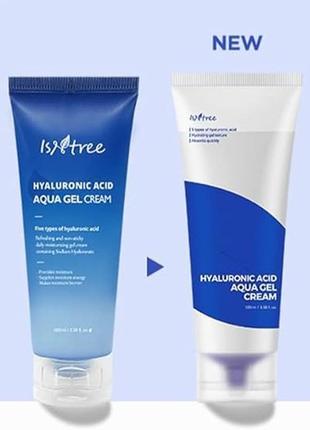 Hyaluronic acid aqua gel cream isntree увлажняющий крем