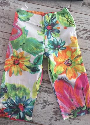 Летние яркие бриджи