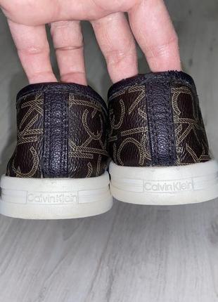 Слипоны, мокасины calvin klein marren 2, оригинал, р-р 39-40, уст 25,5 см6 фото