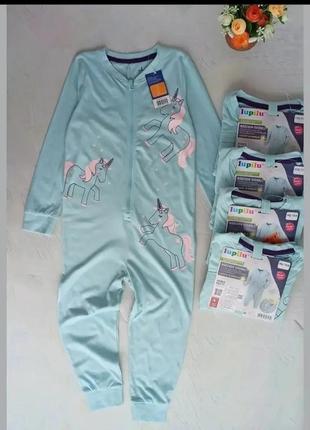 Комбинезон-слип,кигуруми,пижамка lupilu на девочку 110-116 (4-6роков)1 фото