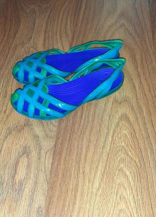 Кроксы crocs оригинал j 3 рр. 8