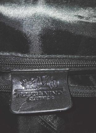 Кожаная сумка саквояж toscanio.5 фото