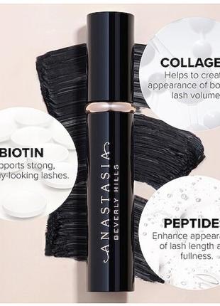 Туш для вій  anastasia beverly hills lash sculpt lengthening & volumizing mascara4 фото