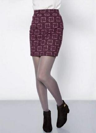 Плотная трикотажная юбка esmara, l2 фото