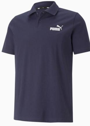 Чоловіча футболка puma polo essentials1 фото