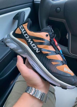 Мужские кроссовки salomon xt-4 black orange