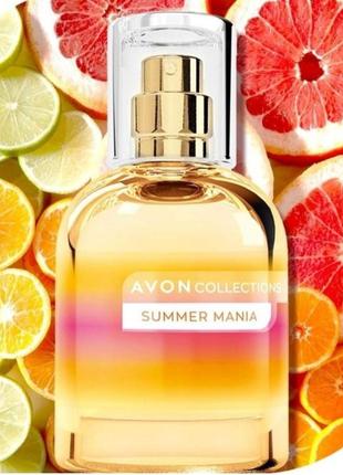 Женская туалетная вода " summer mania "avon collection 50ml.5 фото