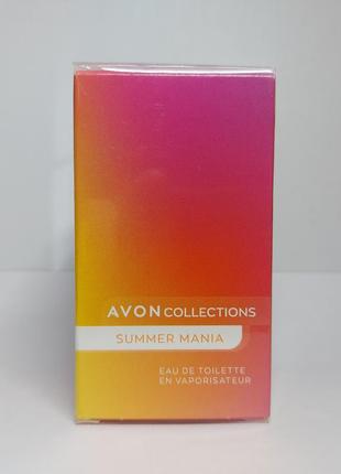 Женская туалетная вода " summer mania "avon collection 50ml.3 фото