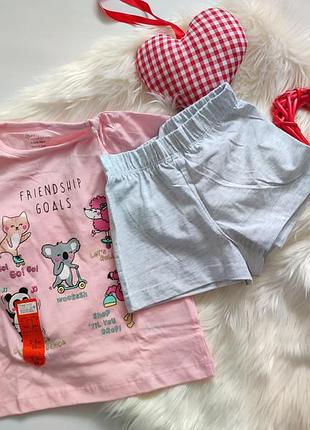 Новая пижама для девочки primark