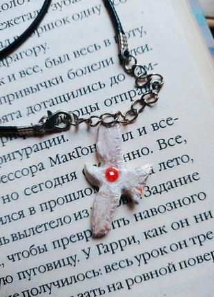 Кулон із глини та епоксидної смоли горщика символ свободи