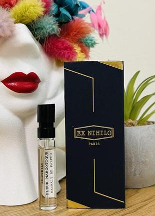 Оригинальный пробник парфюма духи ex nihilo fleur narcotique extrait de parfum