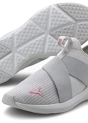 Кроссовки puma Beige prowl slip on training shoes