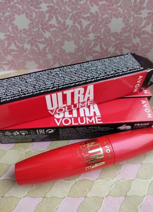 Avon ultra volume mascara туш для вій "ультраоб'єм"2 фото