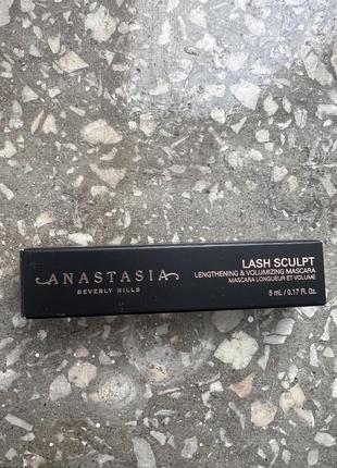 Туш для вій  anastasia beverly hills lash sculpt lengthening & volumizing mascara6 фото