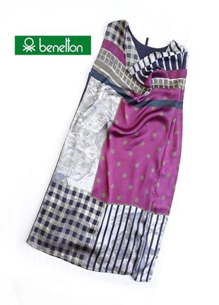 Шикарное дизайнерское платье от benetton