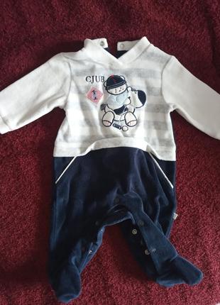 Человечек велюр