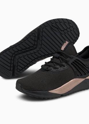 Кросівки puma pacer future lux lace up sneakers black 380606-011 фото