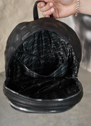 Рюкзак для ноутбука городской брендовый рюкзак мужской рюкзак армани черный кожаный...