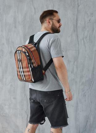 Чоловічий рюкзак барбері жіночий рюкзак burberry міський рюкзак унісекс рюкзак ручної поклажі3 фото