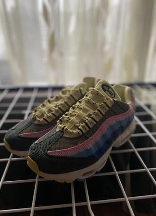 Женские кроссовки nike air max 95 og sean wotherspoon multicolor3 фото