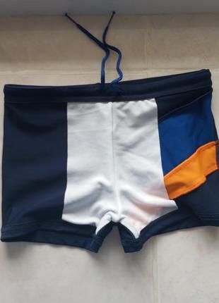 Новые детские плавки шорты для пляжа и бассейна с надписью бренда c&amp;a u9 5-6 eur 110-1166 фото