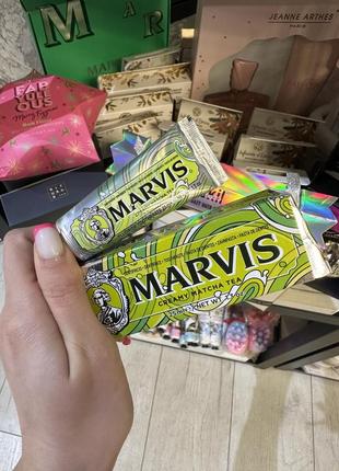 Зубна паста marvis creamy matcha tea 25мл