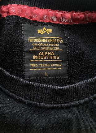 Кофта, худи alpha industries4 фото