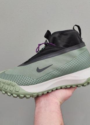 Мужские кроссовки nike acg mountain fly gore-tex green