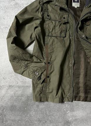 Мілітарі куртка g-star raw halo recolite military overshirt5 фото