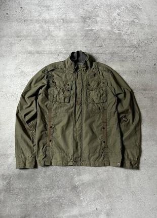 Мілітарі куртка g-star raw halo recolite military overshirt2 фото