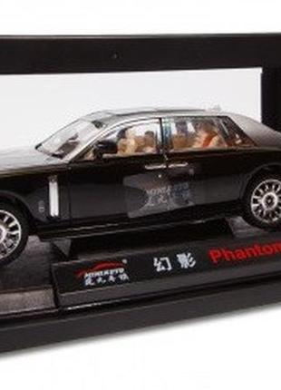 Іграшковий автомобіль rolls royce phantom m1:24 dc24103 || дитячі машинки