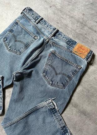 Винтажанные джинсы укороченные levi’s 505 loose fit 90s8 фото