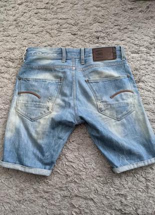 Шорты g star raw defend 1/2, size 28, полупояс 39 бедра 54 длина от пояса 45, ширина штанины 19 см.