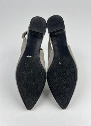 Жіночі замшеві туфлі footglove6 фото