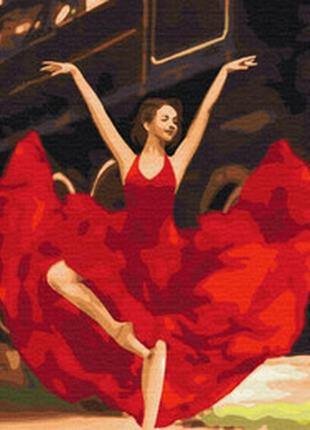 Картина по номерах "пристрасна балерина"