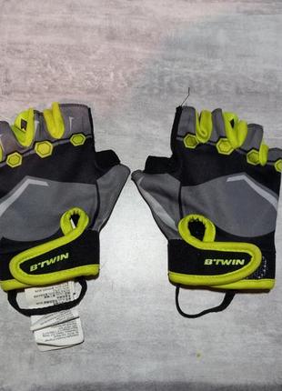 ,спортивні перчатки btwin дитячі